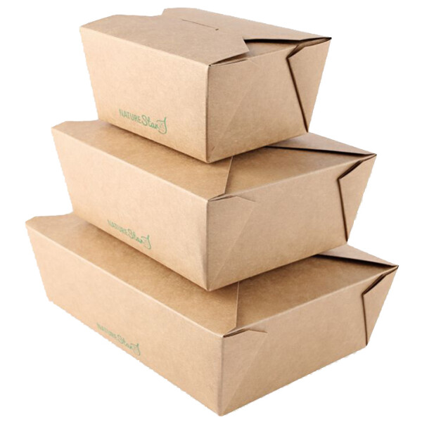 NATURE Star Snackbox, (B)130 x (T)105 x (H)65 mm, braun