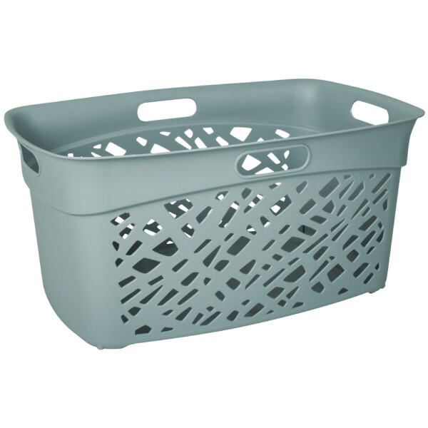 EDA Wäschekorb ALMERIA, 45 Liter, PP, grau