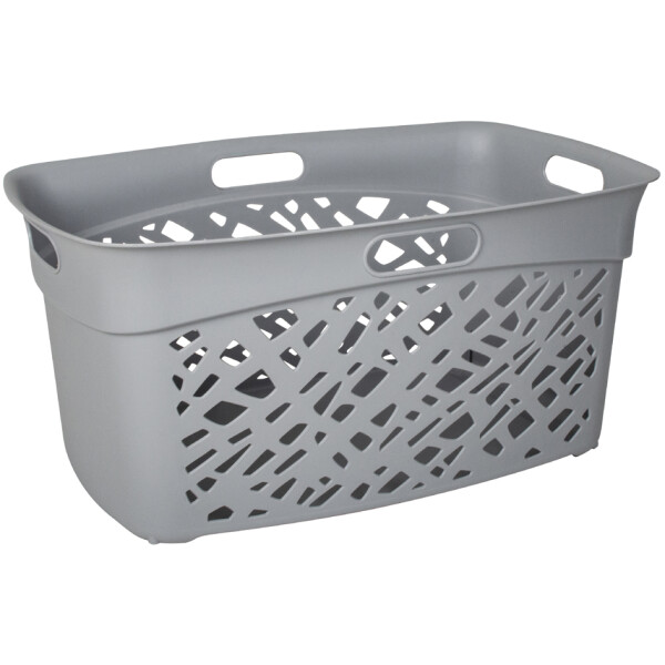 EDA Wäschekorb ALMERIA, 45 Liter, PP, grau