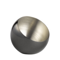 APS Schale SPHERE, 0,1 Liter, gunmetal, 3er Set