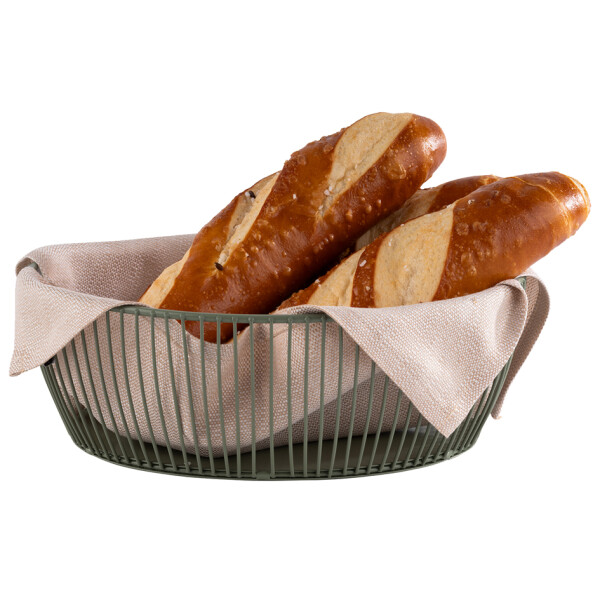 APS Brot- und Obstkorb SVART, oval, 240 x 190 mm, wei&szlig;