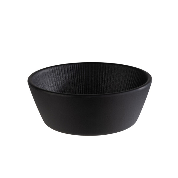 APS Schale NERO, rund, 1,2 Liter, schwarz