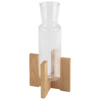 APS Podest für Glaskaraffe VALO, 1-fach, aus Eichenholz