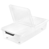 keeeper Unterbettbox "leo", 33 Liter, transparent