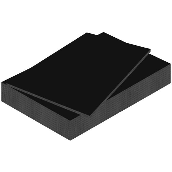 kangaro Foam Board, 500 x 700 mm, St&auml;rke: 5 mm, schwarz