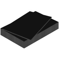kangaro Foam Board, 500 x 700 mm, Stärke: 5 mm, schwarz