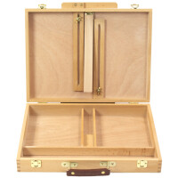 kangaro Box-Staffelei, Buchenholz, Koffer inkl. Griff
