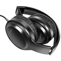 LogiLink Stereo Headset, mit Mikrofon, schwarz