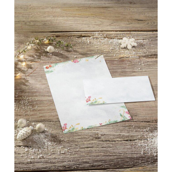 sigel Weihnachts-Motiv-Papier "Christmas Magic Watercolor"