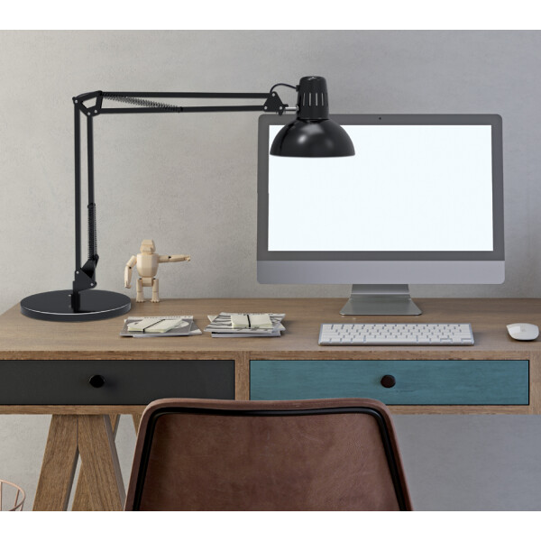 MAUL LED-Tischleuchte MAULstudy, mit Standfuß, rot