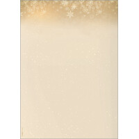 sigel Weihnachts-Motiv-Papier "Golden Christmas...