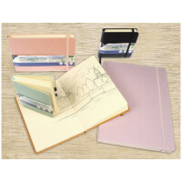 kangaro Skizzenbuch, PU-Hardcover, DIN A6, schwarz