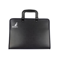 kangaro Zeichnungsmappe, DIN A3, PP, mit Griff, schwarz