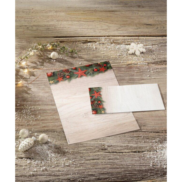 sigel Weihnachts-Motiv-Papier "Chalet Style", A4, 90 g qm