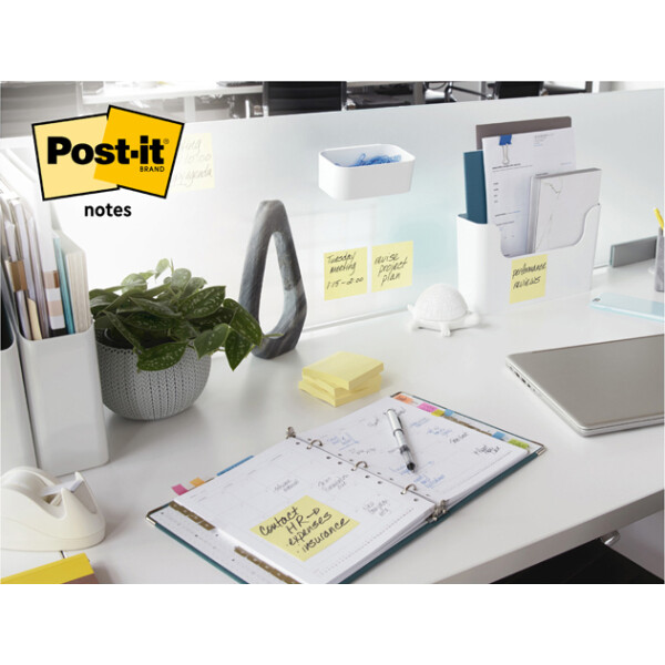 Post-it Haftnotizen, 76 x 76 mm, gelb
