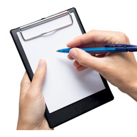 MAUL Klemmbrett mit Folienüberzug, DIN A6, schwarz