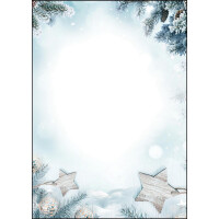 sigel Weihnachts-Motiv-Papier "Beige Christmas Candle", A4