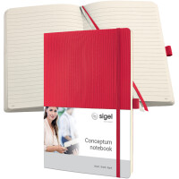 sigel Notizbuch Conceptum, DIN A4, kariert, mint