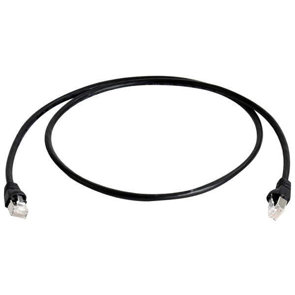 Telegärtner Patchkabel, Kat.6A (tief), S FTP, 3,0 m, gelb
