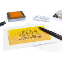 kangaro Doppelkarte, 105 x 150 mm, 300 g qm, weiß