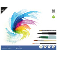 kangaro Aquarellpapier-Block, DIN A3, 16 Blatt