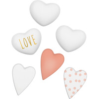 KNORR prandell Gießform Herzen Mini