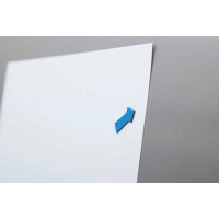 MAUL Magnetsymbol Pfeil, 20 x 10 mm, rot