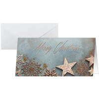 sigel Weihnachtskarte "Glamorous Christmas",...