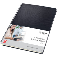 sigel Collegeblock Conceptum mit Register, DIN A4, kariert