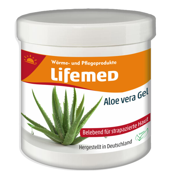 Lifemed Aloe Vera Gel, 250 ml Tiegel