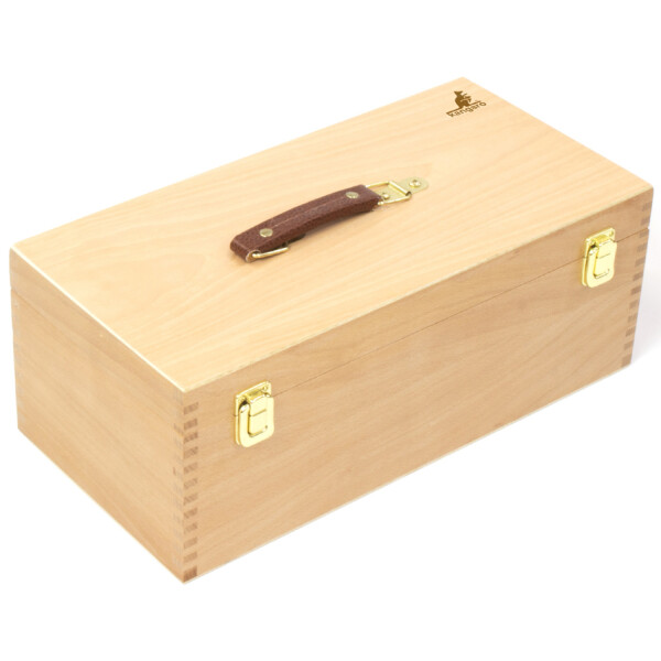 kangaro K&uuml;nstler-Utensilienbox, 2 Etagen, Buchenholz