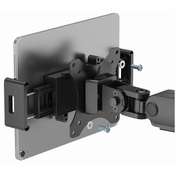 LogiLink Smartphone- Tablet-PC-Halter f&uuml;r Monitorarm,schwarz