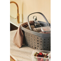 NHG Einkaufskorb SEOUL BASKET, PP, 16 Liter, blau