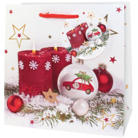 CACTUS Weihnachts-Geschenktüte "Kerzen",...