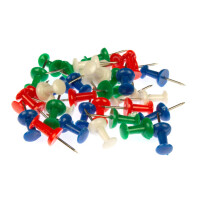 kangaro Pinnwand-Nadeln, farbig sortiert