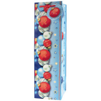 CACTUS Weihnachts-Flaschentüte "Kugeln"