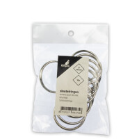 kangaro Schlüsselringe, Metall, Durchmesser: 25 mm,...