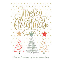 CACTUS Weihnachtskarte "Weihnachtsbaum"