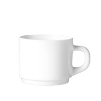 Esmeyer Arcoroc Kaffeetasse EVERYDAY, 0,22 l, weiß