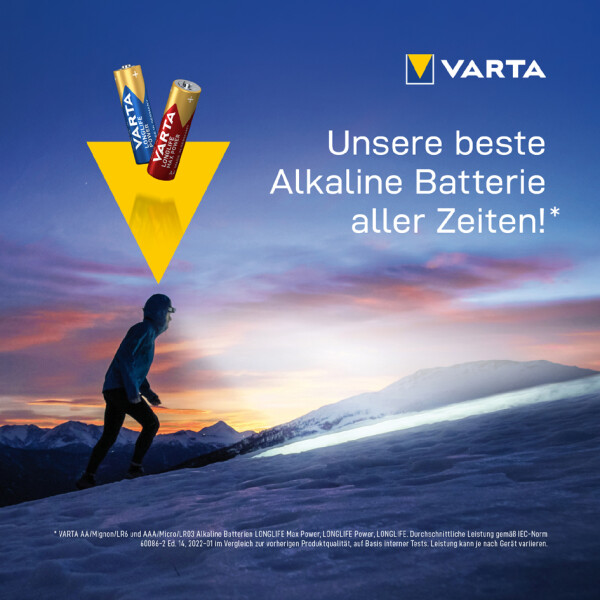 VARTA Alkaline Batterie "LONGLIFE POWER", Mignon AA, 10er