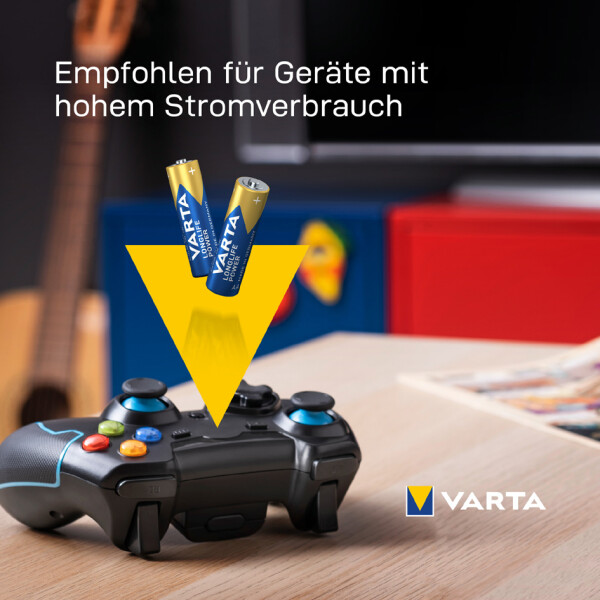 VARTA Alkaline Batterie "LONGLIFE POWER", Mignon AA, 10er