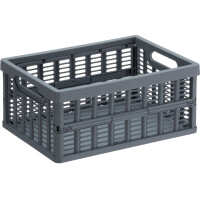 NHG Klappbox, PP, 3,5 Liter, grau