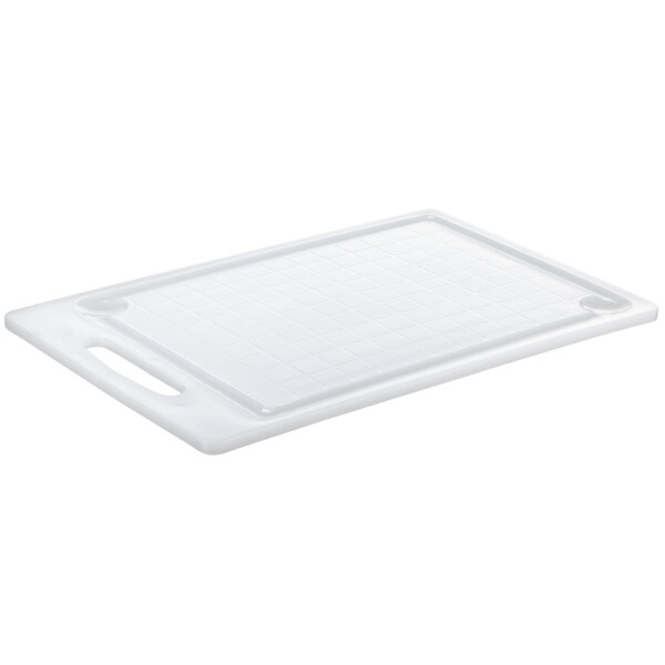 plast team Schneidebrett, 255 x 149 mm, weiß