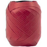 CACTUS Ringelband-Eiknäuel, Packpapier, 15 m, rot