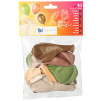 PAPSTAR Luftballons "Natural", farbig sortiert