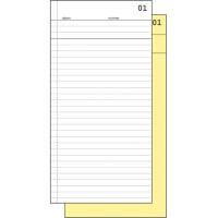 Expres Order Commissieboekje, met carbon, 2 x 50 vel