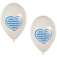 PAPSTAR Luftballons "Bayrisch Blau", weiß...