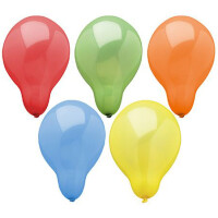 PAPSTAR Luftballons, Durchmesser: 190 mm, farbig sortiert