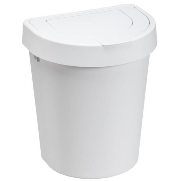 plast team Abfalleimer SEATTLE, 10 Liter, weiß