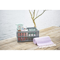 NHG Klappbox, PP, 11,5 Liter, grau